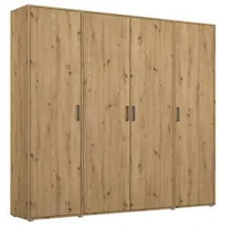 Drehtürenschrank Voyager Eiche Artisan B: 187 Cm