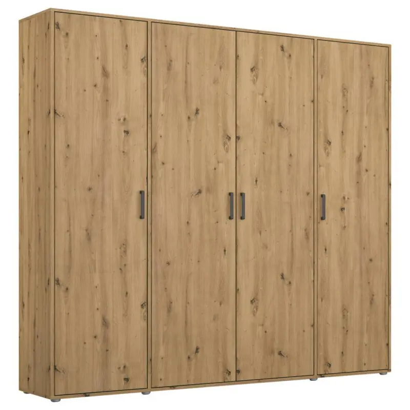 Drehtürenschrank Voyager Eiche Artisan B: 187 Cm