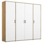 Möbelix Drehtürenschrank Voyager 187 Cm Eiche Artisan,weiß