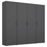 Möbelix Drehtührenschrank Voyager Grau B: 187 cm