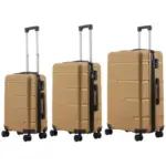 Möbelix Reisekoffer Set 3-tlg Florenz 4 Rollen Hartschale