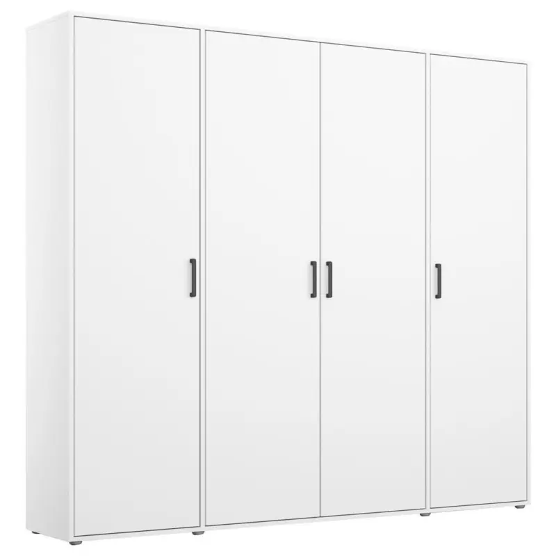Drehtürenschrank Voyager Weiß B: 187 cm