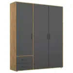 Möbelix Drehtürenschrank Mit Schubladen 140 cm Voyager