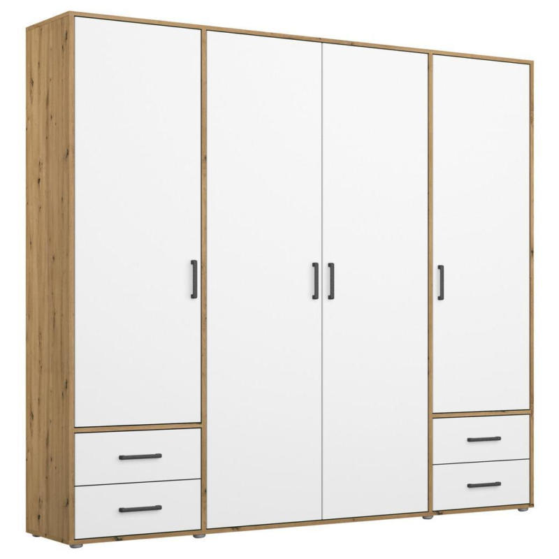 Drehtürenschrank Voyager 187 cm Balve Eiche Artisan