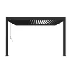 M&ouml;belix Pavillon Deluxe 400x360cm Wetterfest, Gartenpavillon