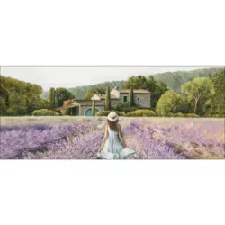 Dekopaneel Lavendelfeld