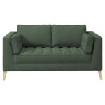 Möbelix 2-Sitzer-Sofa Doti Dunkelgrün