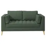 M&ouml;belix 2-Sitzer-Sofa Doti Dunkelgr&uuml;n