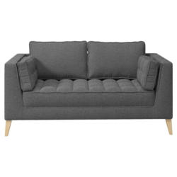 2-Sitzer-Sofa Doti Anthrazit