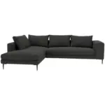 Möbelix Ecksofa Aurora II inkl. Rückenkissen Taupe