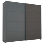 Möbelix Schwebetürenschrank Quadra Grau/schwarz B: 226 Cm