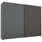 Möbelix Schwebetürenschrank Quadra Grau/schwarz B: 271 Cm