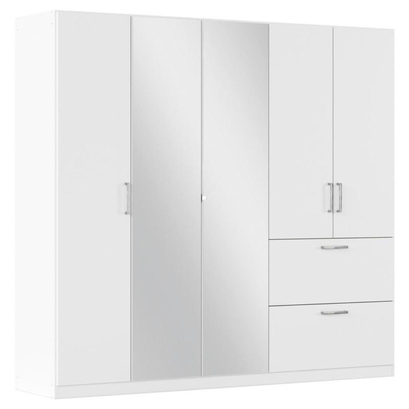 Drehtürenschrank Padua Weiß B: 225 Cm