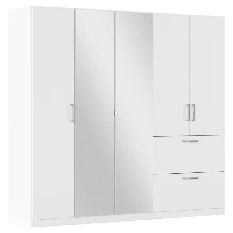 Drehtürenschrank Padua Weiß B: 225 Cm