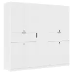 Möbelix Drehtürenschrank Ticao Weiß B: 226 cm