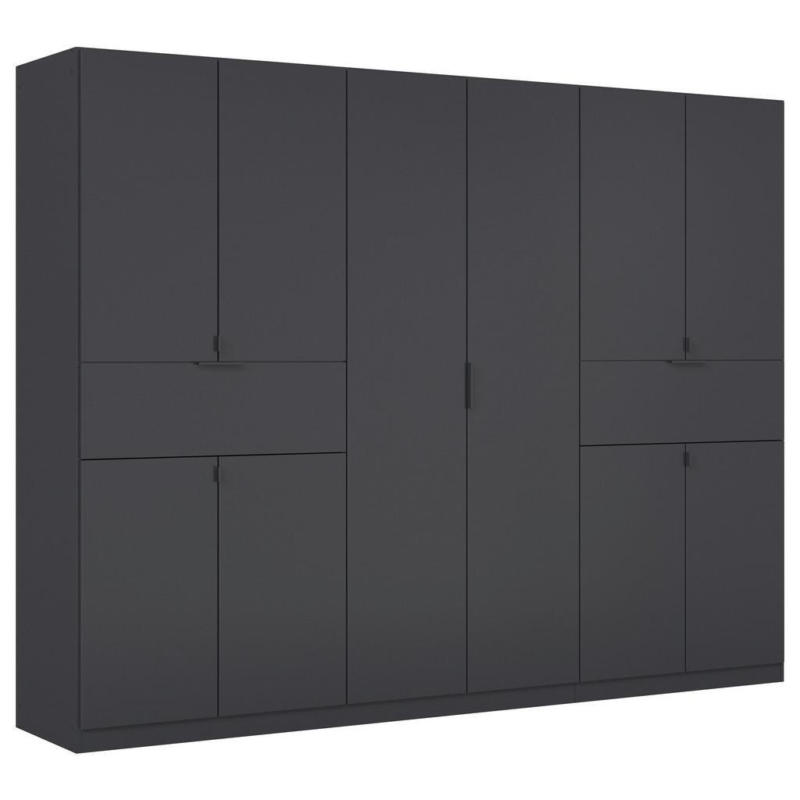 Drehtürenschrank 71 cm Ticao Grau