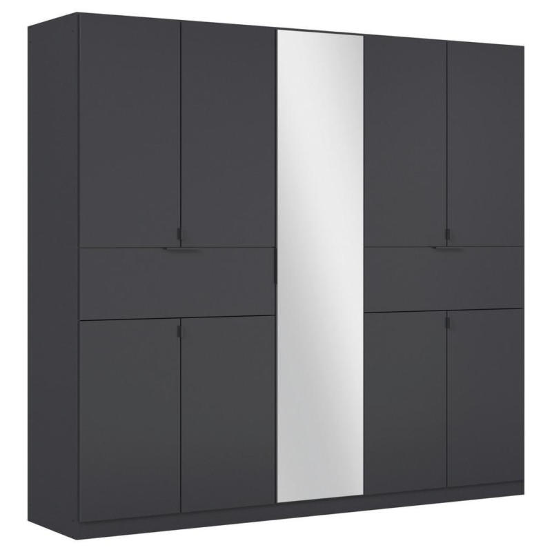 Drehtürenschrank Ticao Grau B: 226 Cm