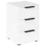Möbelix Nachtkästchen Weiß Flipp H: 61 cm