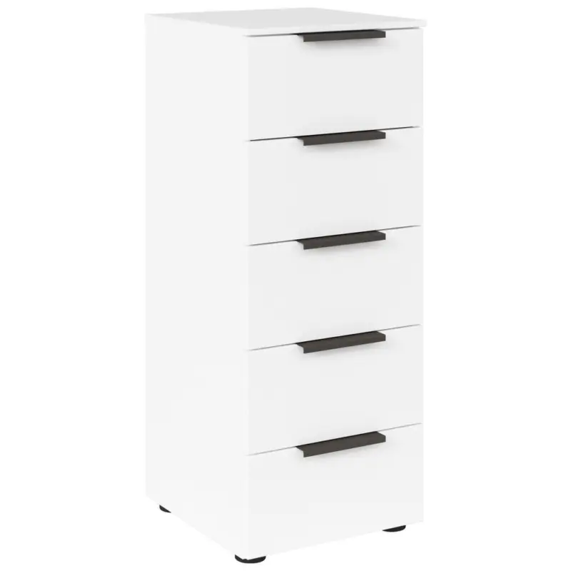 Kommode Flipp Eiche/graphitfarben B: 40 Cm