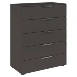 Kommode 80 Cm Flipp Graphitfarben