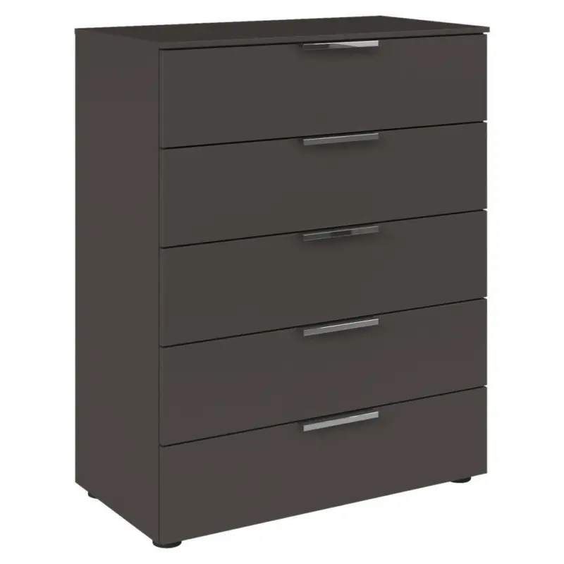 Kommode 80 Cm Flipp Graphitfarben
