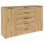 Möbelix Kommode Flipp Eiche Artisan B: 160 Cm