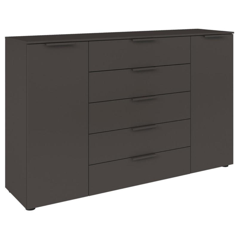 Kommode 160 Cm Flipp Graphitfarben