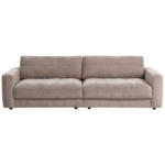 Möbelix Bigsofa Be Comfy B: 264 cm Silberfarben Cord