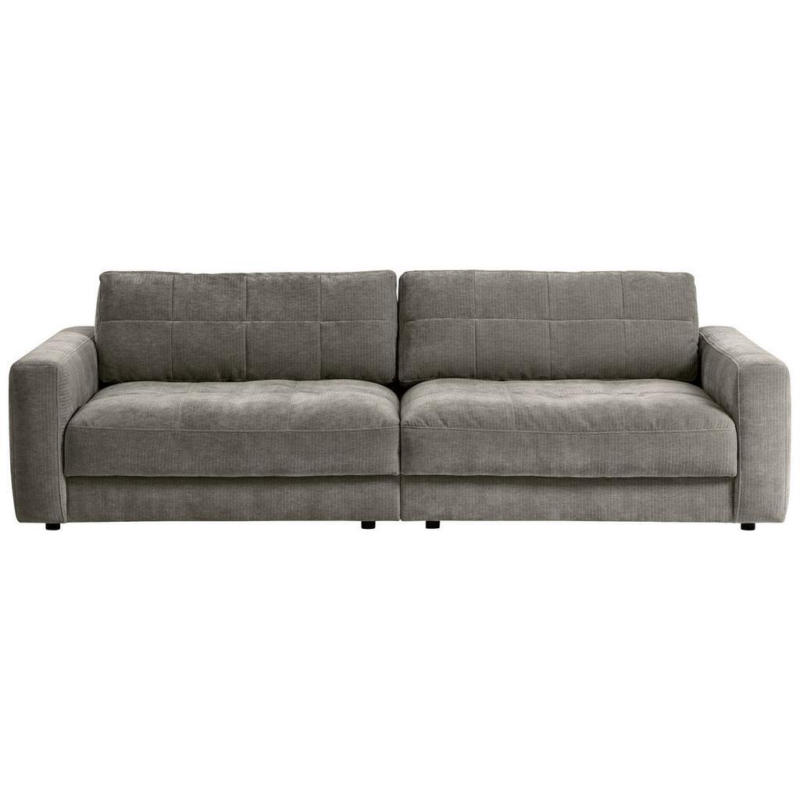 Bigsofa Be Comfy B: 264 cm Grau Cord