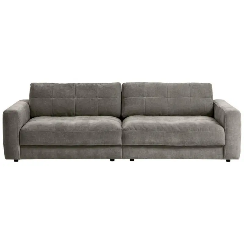 Bigsofa Be Comfy B: 264 cm Grau Cord