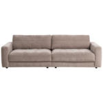 Möbelix Bigsofa Be Comfy B: 264 cm Silberfarben Cord