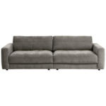 Möbelix Bigsofa Be Comfy B: 264 cm Graubraun Cord