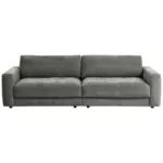 Möbelix Big Sofa Be Comfy B: 264 cm Grau Cord