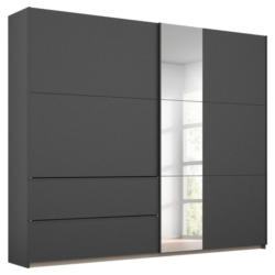 Schiebetürenschrank Sevilla Grau B: 218 cm