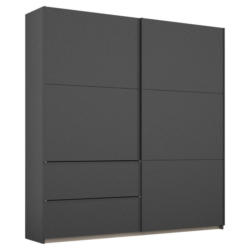 Schiebetürenschrank 175 cm Sevilla Grau