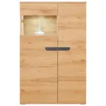 Möbelix Highboard 81,8 Cm Alana Crenata Dekor