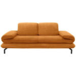 Möbelix 2-Sitzer-Sofa Ausklappbar Looks Xiii Orange