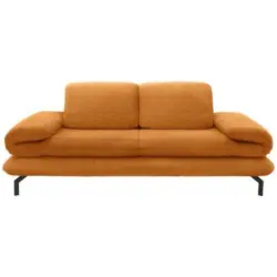 2-Sitzer-Sofa Ausklappbar Looks Xiii Orange
