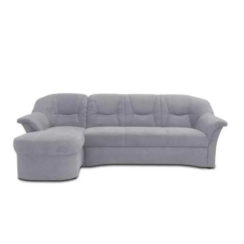 Ecksofa Sarafina Dunkelgrau S: 146x232 cm