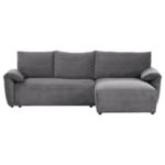 Möbelix Ecksofa Cuty Dunkelgrau S: 266x180 cm