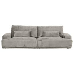 Bigsofa Mezino Hellgrau B: 282 cm