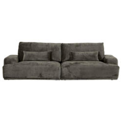 Bigsofa Mezino Dunkelgrau B: 282 cm