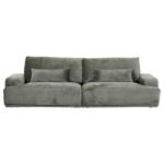 Möbelix Bigsofa Mezino B: 282 cm Grün Chenille