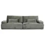 M&ouml;belix Bigsofa Mezino B: 282 cm Gr&uuml;n Chenille