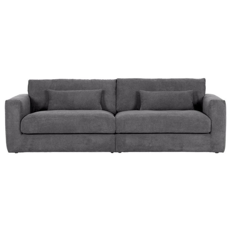 Bigsofa Manolis Dunkelgrau B: 260 cm