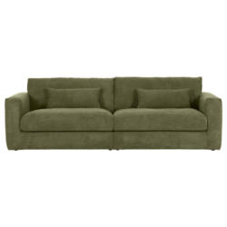 Bigsofa Manolis Dunkelgrün B: 260 cm