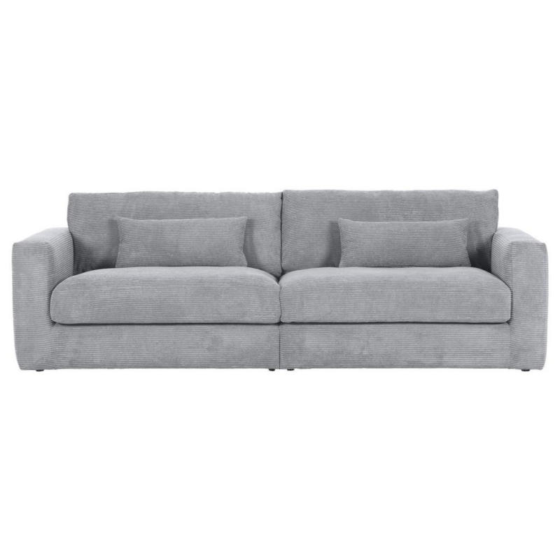 Bigsofa Manolis Hellgrau B: 260 cm