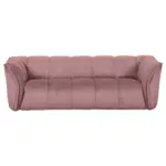 Möbelix Bigsofa Sabea B: 220 cm Rosa Plüsch