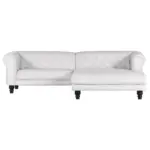 Möbelix Ecksofa Jonte Weiß S: 260x160 cm