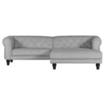 Möbelix Ecksofa Jonte Grau S: 260x160 cm